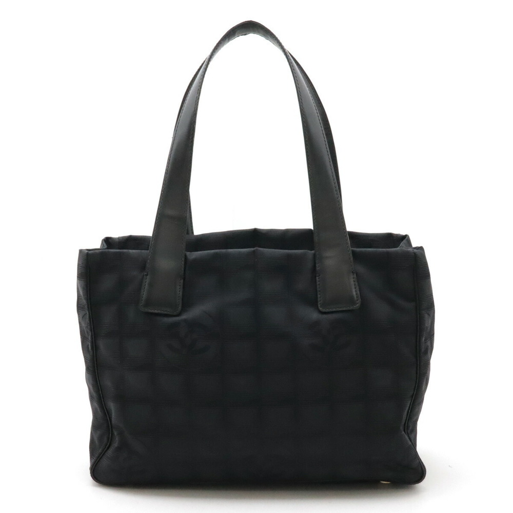 Chanel Travel Line Tote Bag Nylon Black